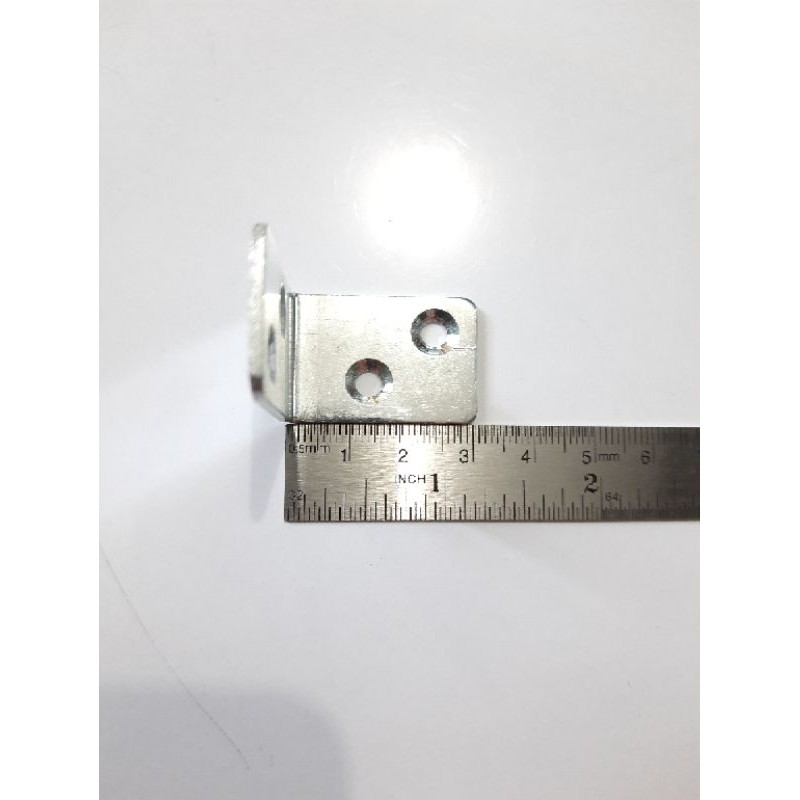 Siku Ambalan L 2cm × 3cm BESI Bracket Penyangga Siku rak Sudut Partisi