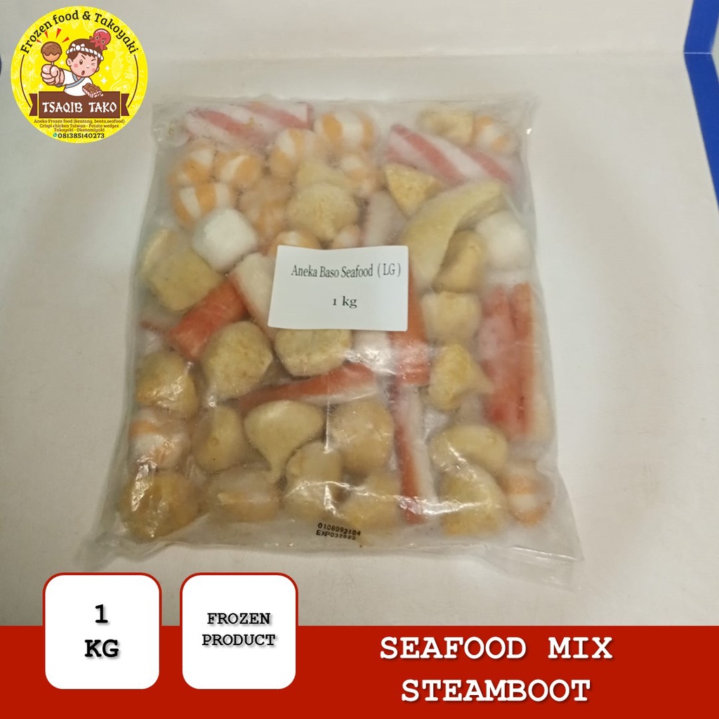 

PROMO Aneka Baso Seafood 1 Kg / Baso mix Cedea/ STEAMBOT