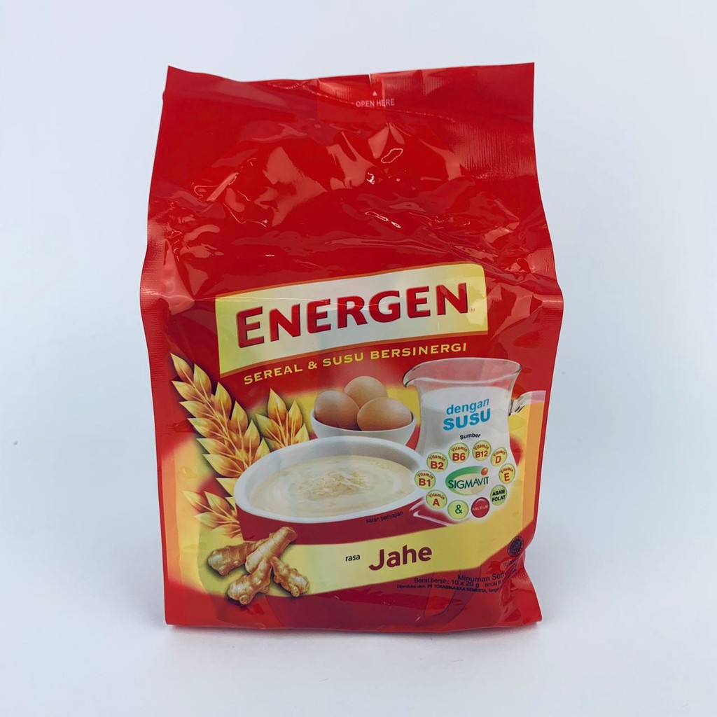ENERGEN SEREAL &amp; SUSU BERSINERGI 5 VARIAN RASA
