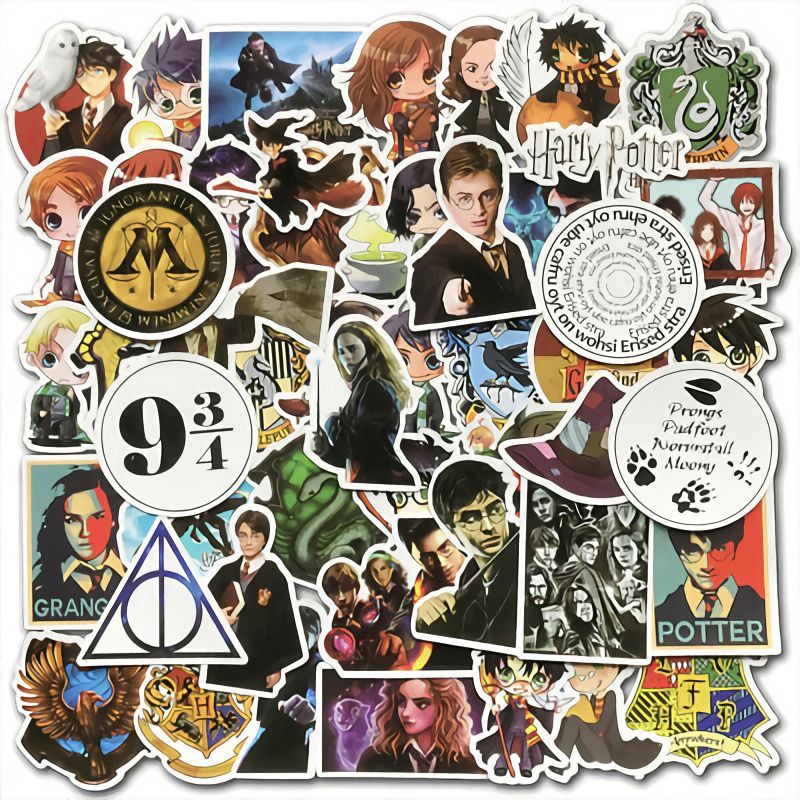 

35 pcs Sticker Harry Potter Random Untuk Laptop dan Aksesoris