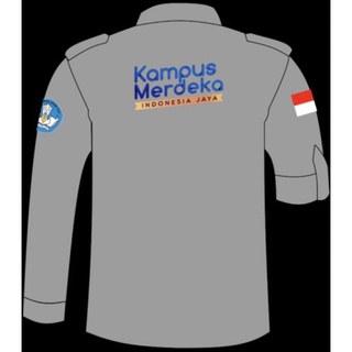 Jual Kemeja Kampus Merdeka Full Bordir Free Nama Baju Kampus Merdeka Seragam Kampus Merdeka Pdh