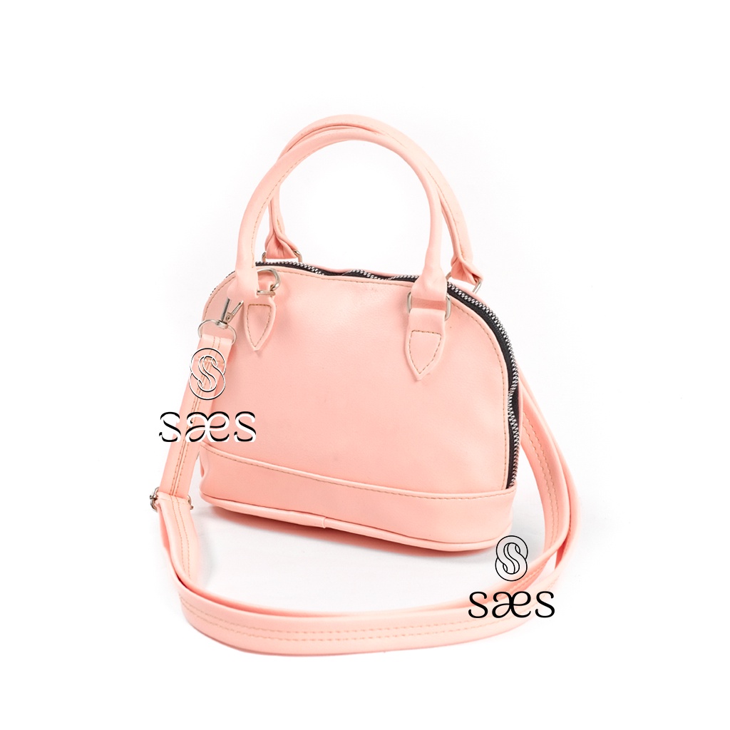 Sling bag Pansy alma mini saes Tas selempang mini Krem Murah saes store 002