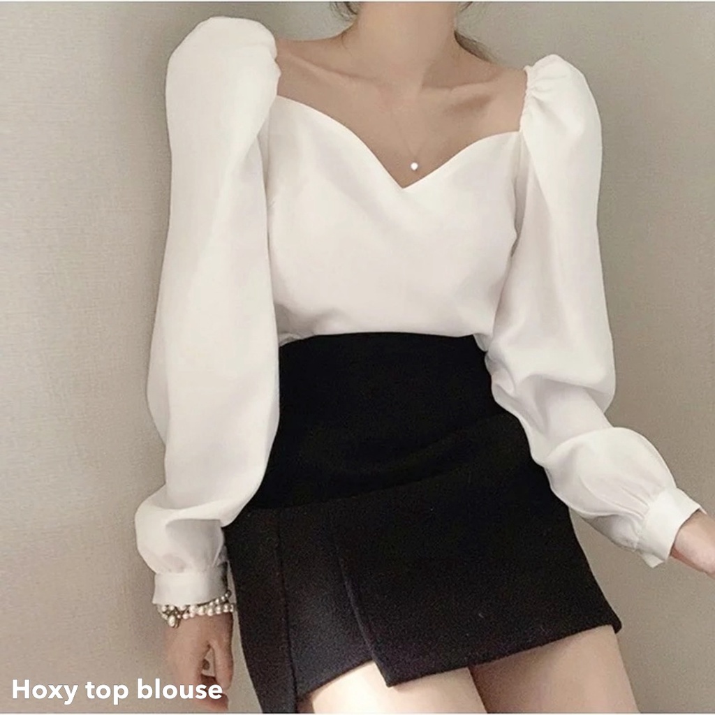 Hoxy top blouse - Thejanclothes