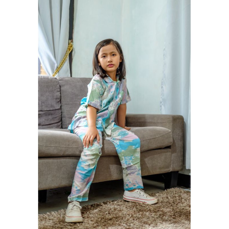 Daily Set Rayon Premium / Piyama / Pajamas / Kids