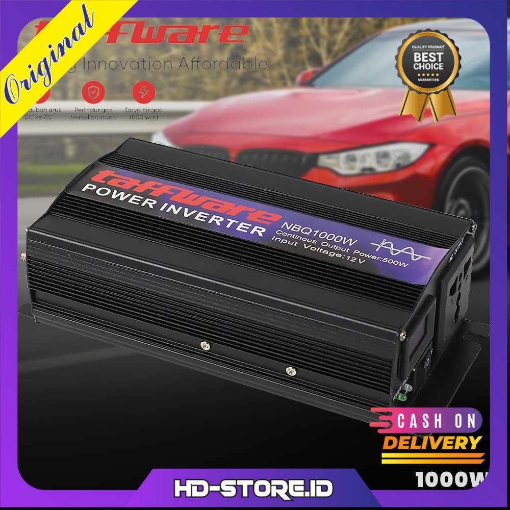 Taffware Car Power Inverter DC 12V to AC220V 1000W - NBQ1000W