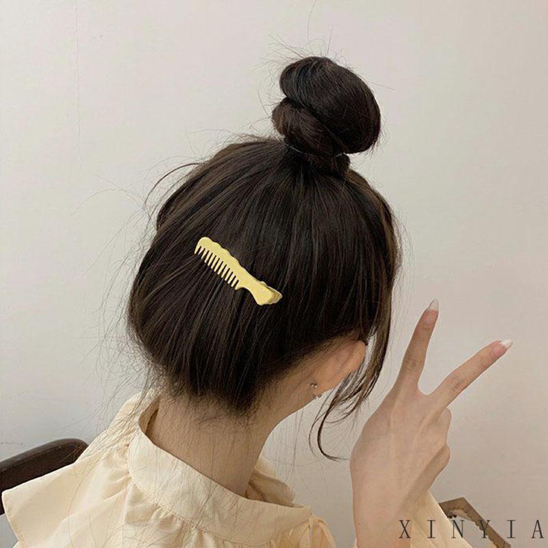 【COD】Jepit Rambut Model Sisir Kecil Warna Permen Gaya Korea Untuk Anak Perempuan