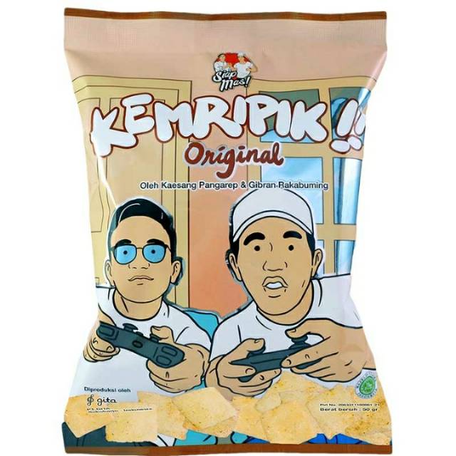 Kemripik Makanan Ringan Original / seblak bandung / nasi goreng seafood  50G