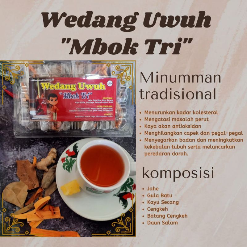 

Wedang uwuh mbok Tri