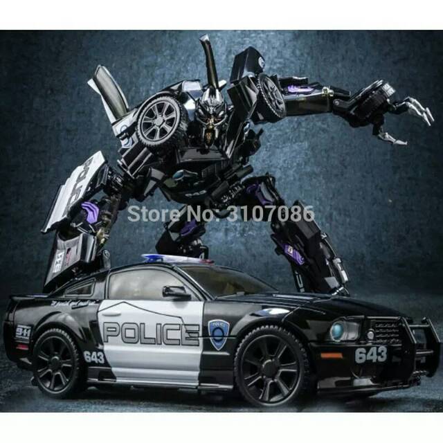 Transformers HMB Barricade MPM05 Police Mode Movie Film MP Alloy Metal