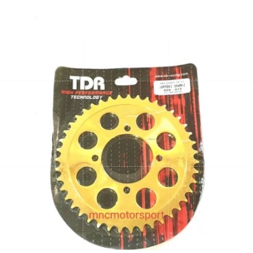 GEAR GIR BELAKANG GOLD TDR JUPITER Z RX KING F1ZR MX VEGA CRYPTON 428 33 35 36 38 39 43-428 41