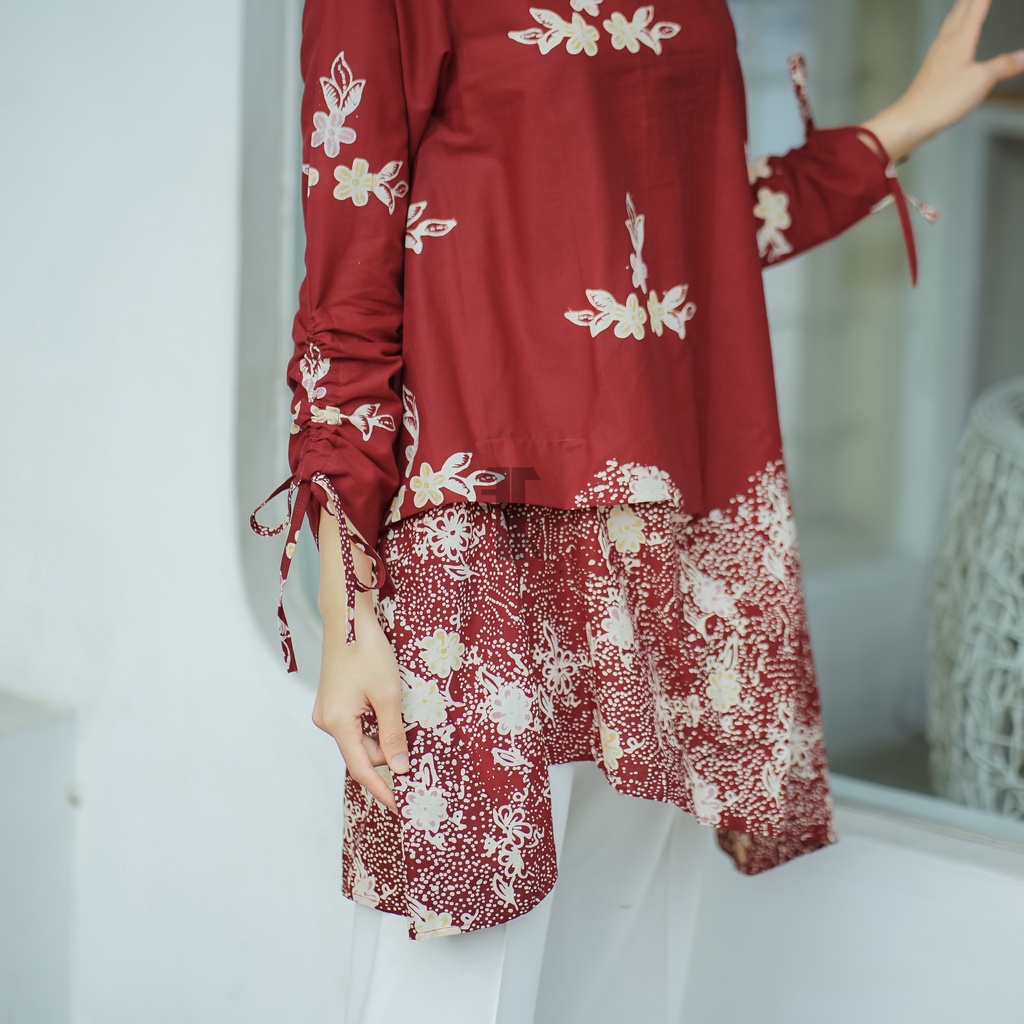 FITTINGROOM11 Tunik Batik - Willow Tunik size XS Only