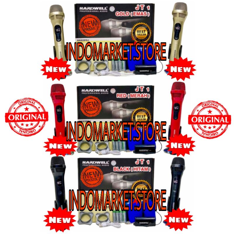 mix hardwell jt 1 hardwell jt-1 mic wireless hardwell jt 1 original hardwell