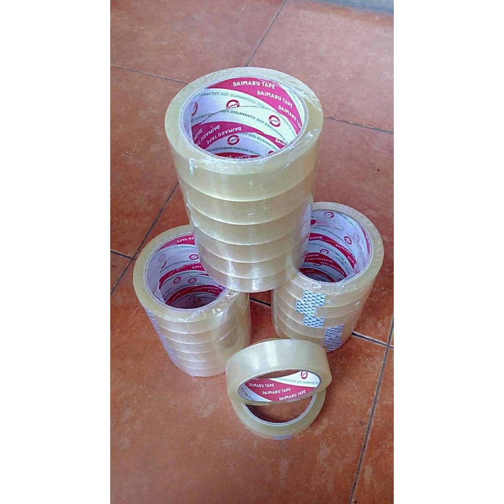 

Isolasi lakban 1 inchi / 24 mm Daimaru bening