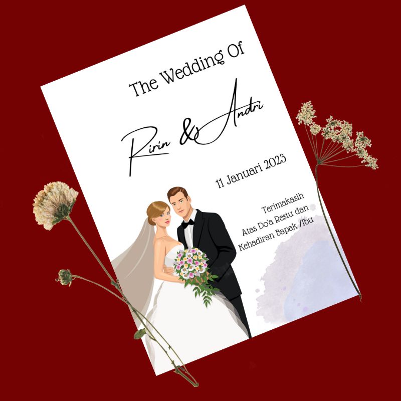 Kartu | Voucher Souvenir || Kartu Pengambilan Makanan | Kartu Ucapan