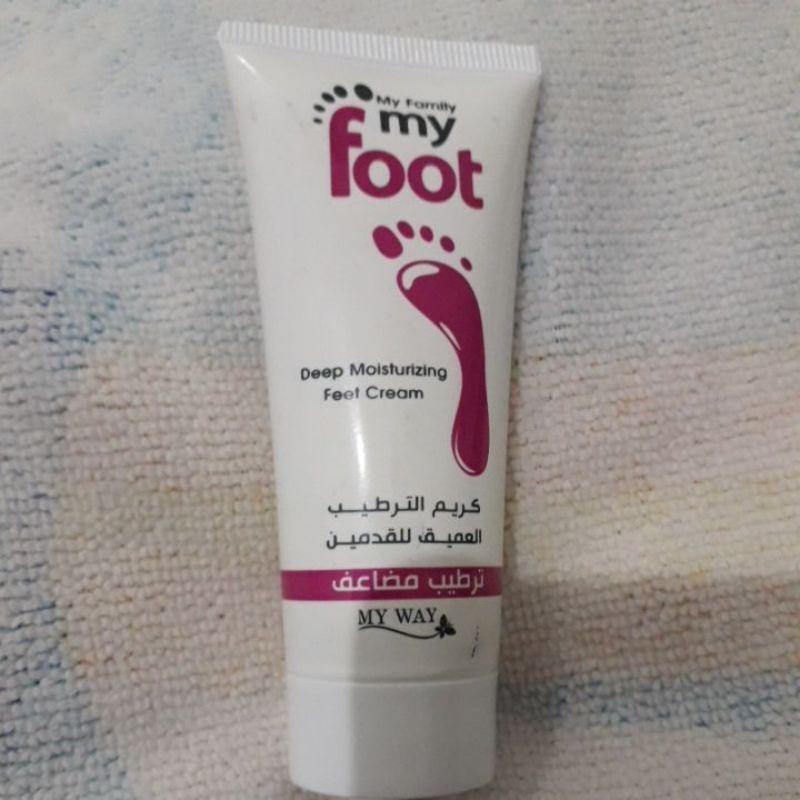 Krim untuk kaki yg pecah2 dan kasar My foot Cream for Cracked Heels