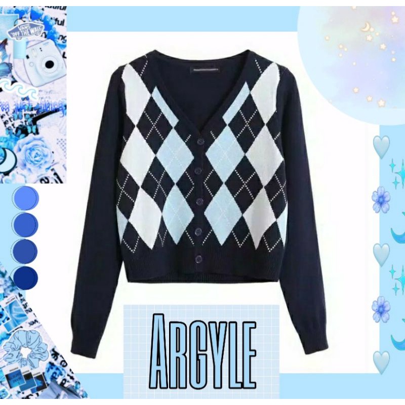 Jennie Cardigan Argyle