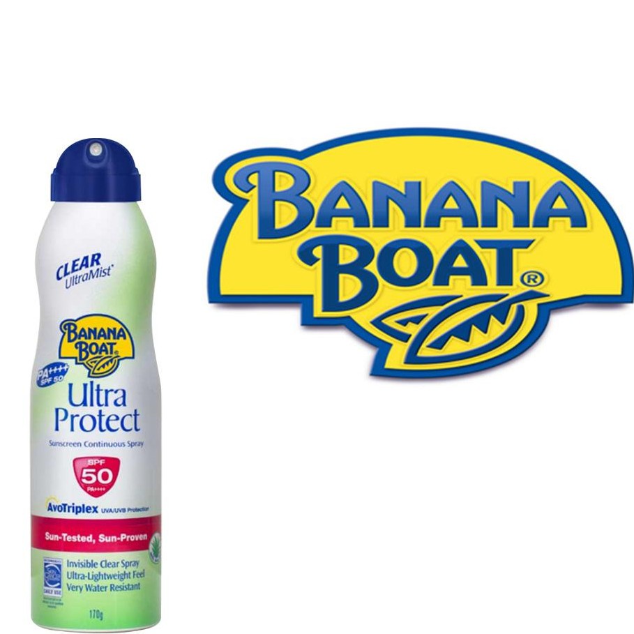 BANANA BOAT Spray ULTRA PROTECT Ultramist SPF 50 170gr