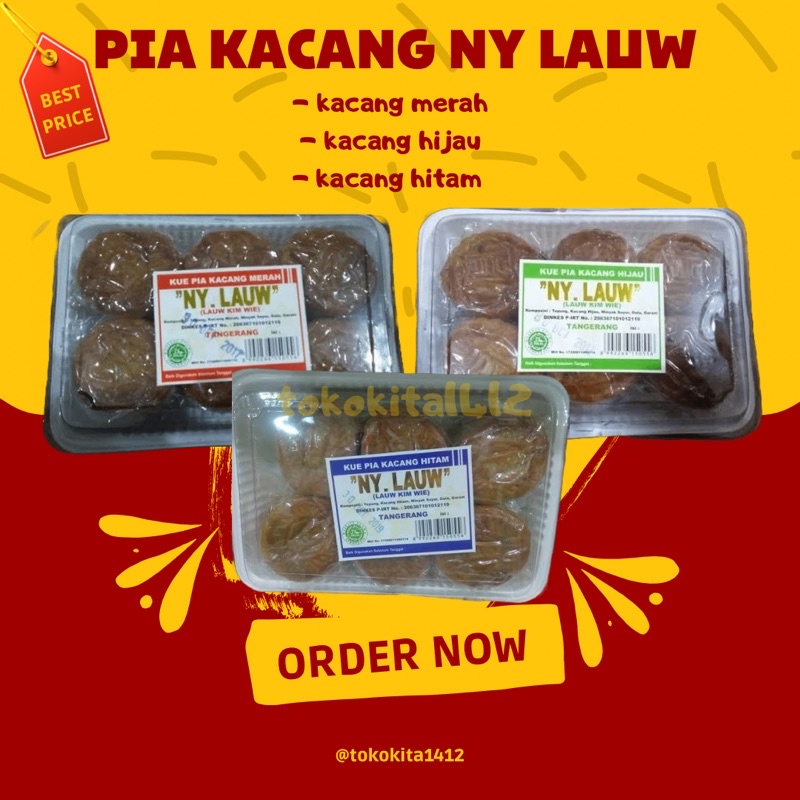 Mooncake Ny Lauw Kue Pia Ny Lauw Phia Kue Bulan Halal