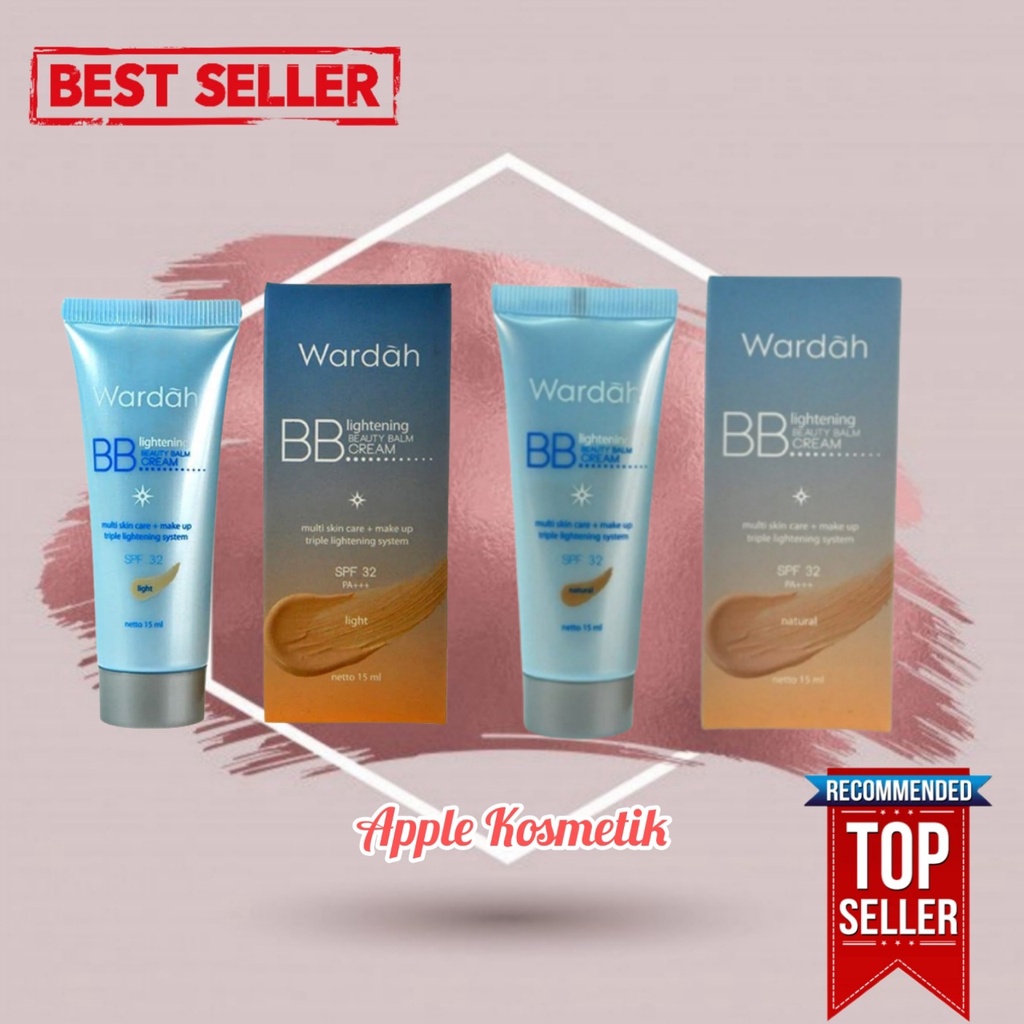 WARDAH BB Cream Lightening Beauty Balm SPF 32 PA +++ - Apple_Kosmetik