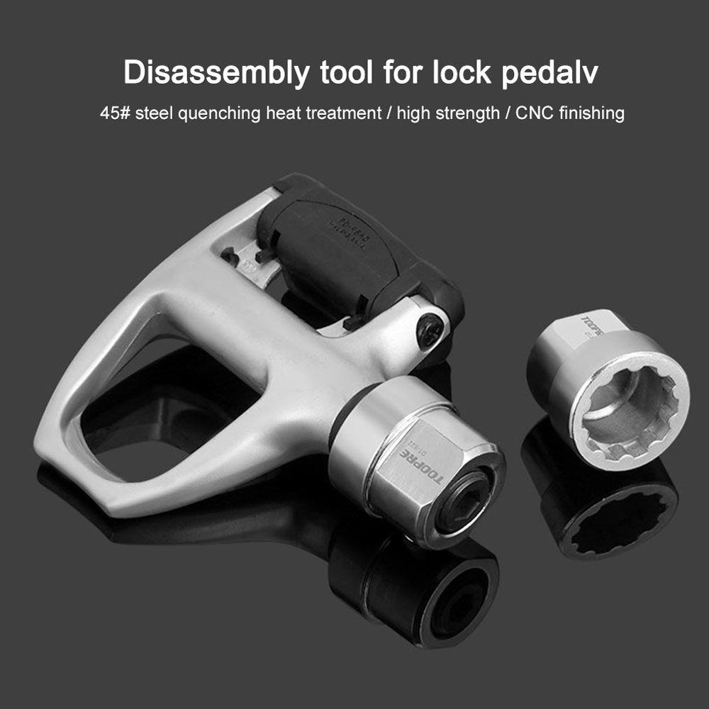 Lanfy Alat Pelepas Pedal Kunci Sepeda Socket Remover Tools Aksesoris Sepeda Maintenance Tool Wrench