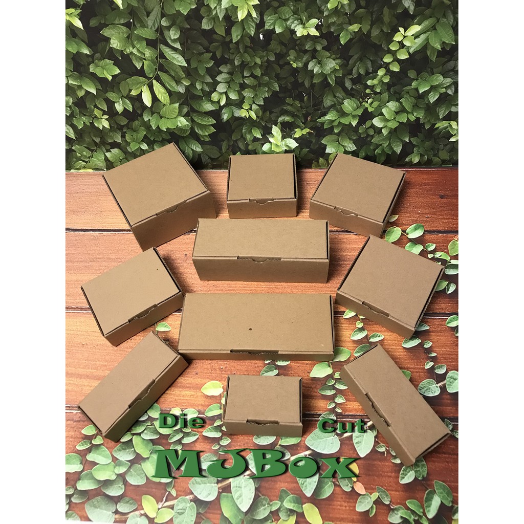 kardus uk.15x10x5 cm.....Die Cut kotak karton untuk packing Aksesoris -dll- Model Box pizza-3