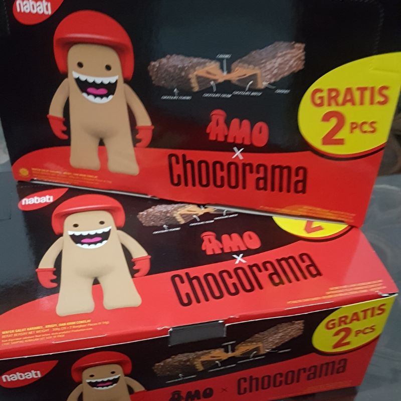 Nabati Amo Chocorama 1 box isi 20pcs