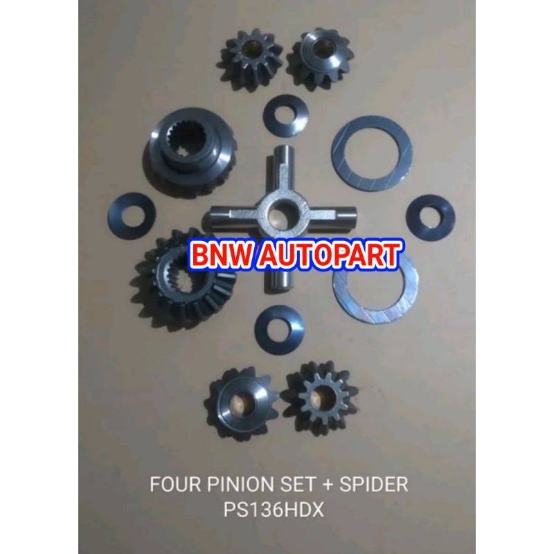 FOUR PINION SET GIGI GARDAN BOLU SET TYPE &quot;A&quot; PS125 HDX CANTER  PS136 HDX