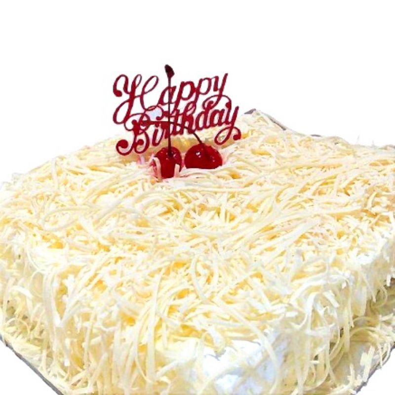 BIRTHDAY CAKE DOUBLE CIZZ D20 / KUE BOLU ULANG TAHUN CHEESE CAKE / CHEESECAKE & FRIENDS OLEH OLEH BA