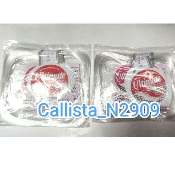 SENAR BUNGKUS ULTIMATE PUTIH /HIJAU 3 LBS - 25 LBS