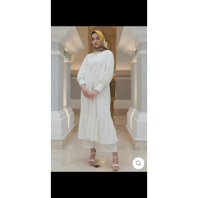 amina dress benang Jarum L harga tag