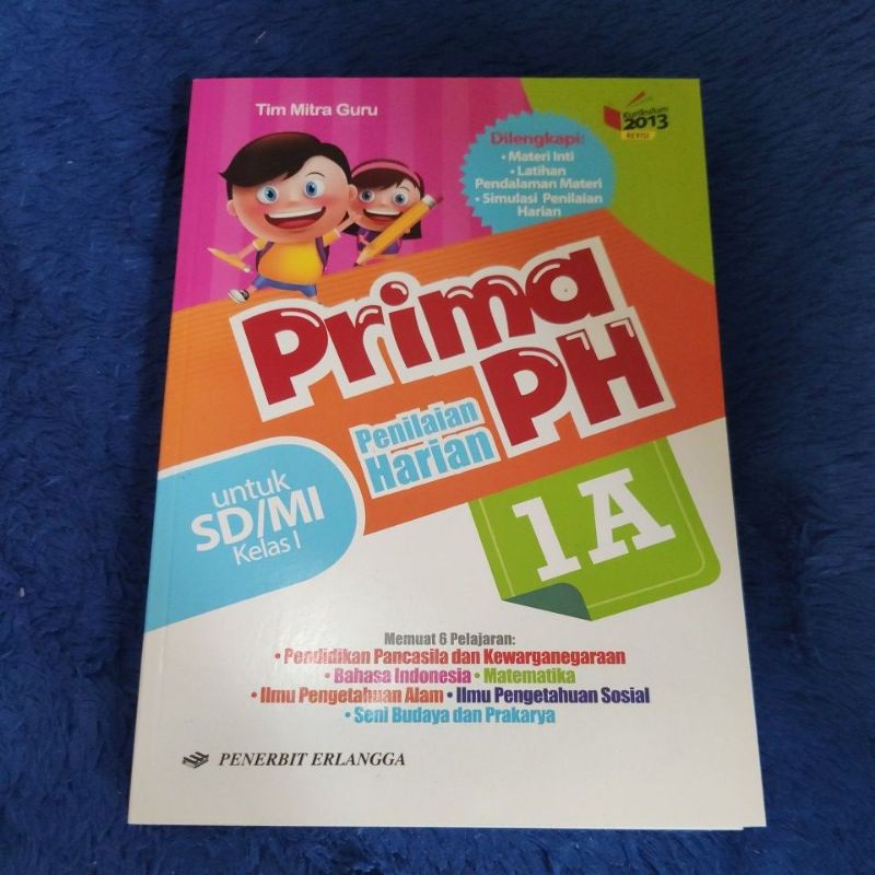 Buku Prima PH 1A untuk Kelas 1 SD K2013 Revisi