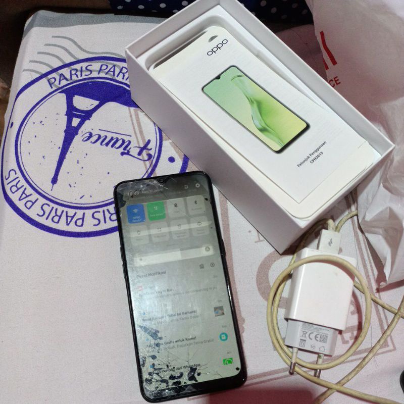 hp Oppo A31 ram 4/128 minus lcd full set