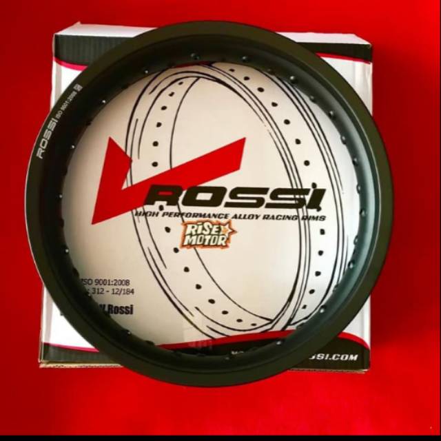 Velg Vrossi Rossi 17 × 300 Hitam