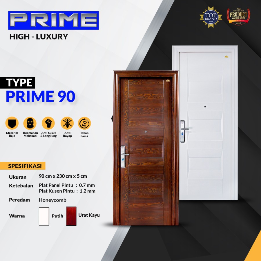 Pintu Baja Fortress Tipe Prime 90