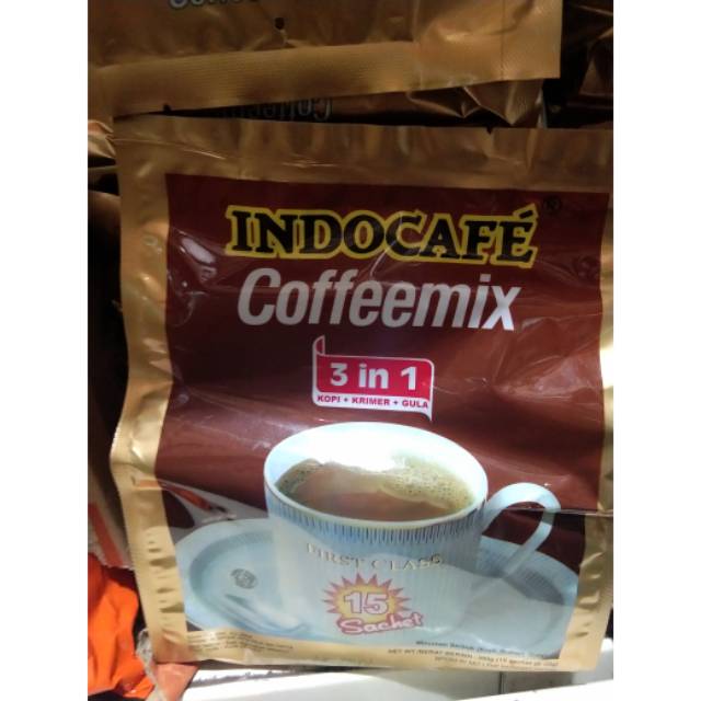 

indocafe coffeemix 3 in 1 bag 15x25gram