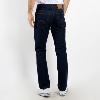  Edwin  Celana  Jeans  Vegas 06 Reguler Fit Pria Panjang Blue 