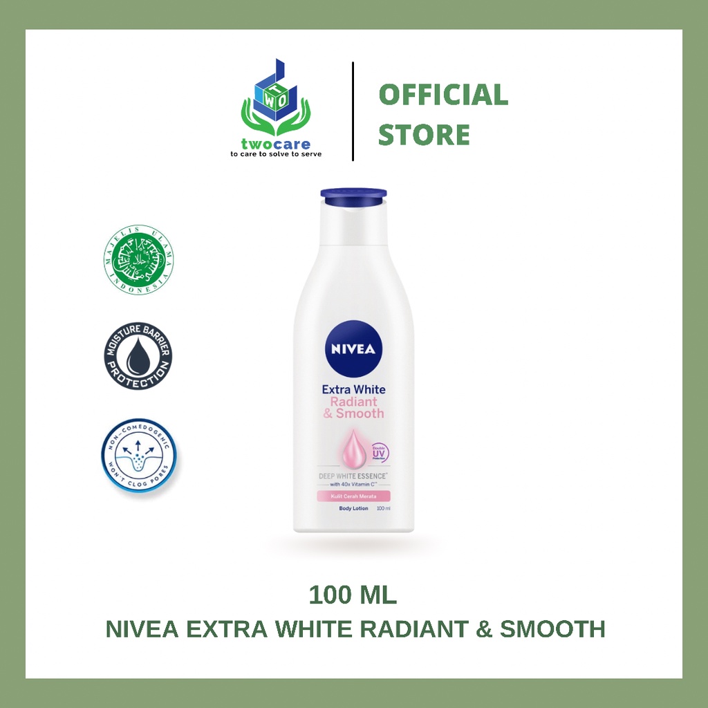 NIVEA Extra White Radiant &amp; Smooth Body Lotion 100 / 200 / 400 ml