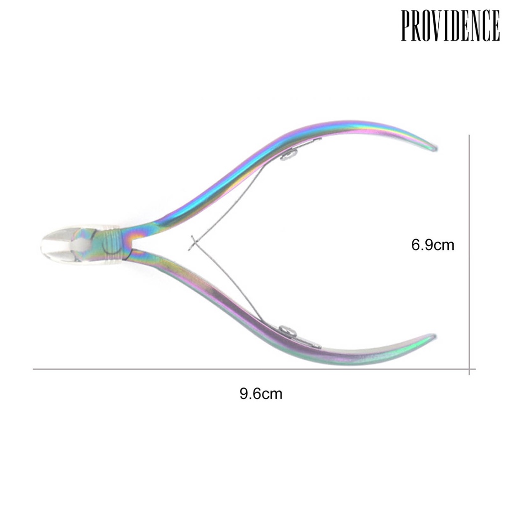 Providence High Precision Nail Scissor Remove Cuticle Stainless Steel Manicure Clippers Trimmer Dead Skin Remover Tools for Adult