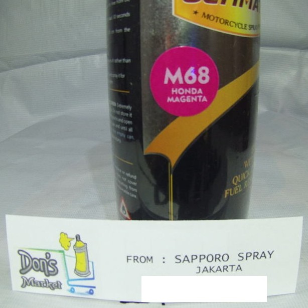 SAPPORO ULTIMATE HONDA MAGENTA M68 400 ML