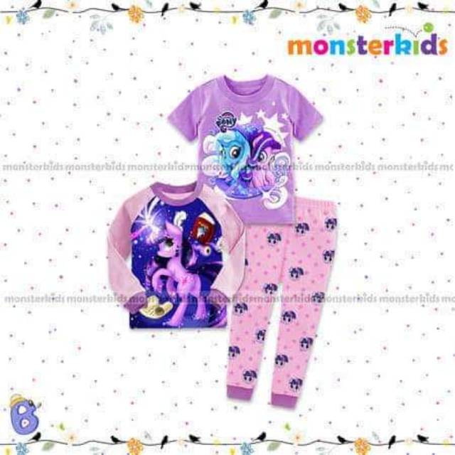 Pajamas monsterkids 6 (mk 6) pony ungu