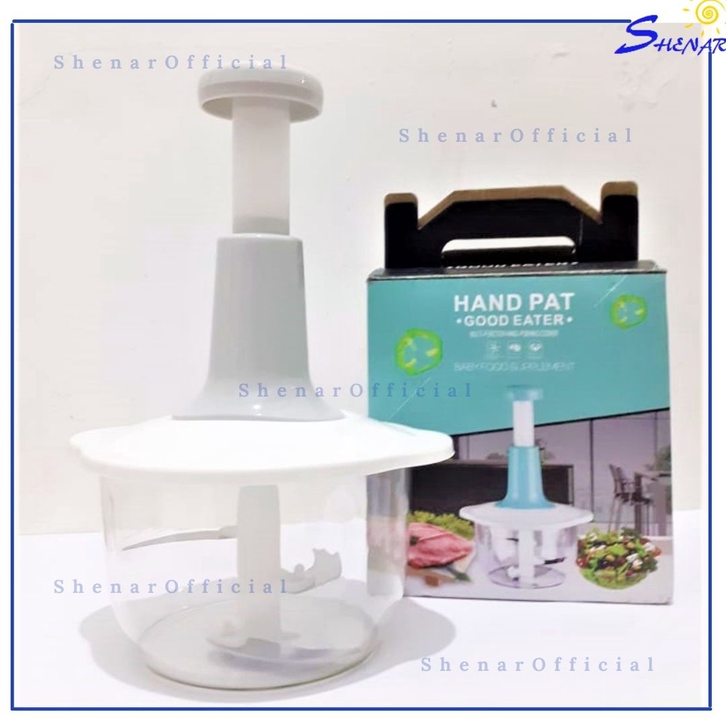 TERBARU-Chopper Blender Manual Tekan Pencacah Daging/TJ-123 Slap Chop Jumbo -SHENAR