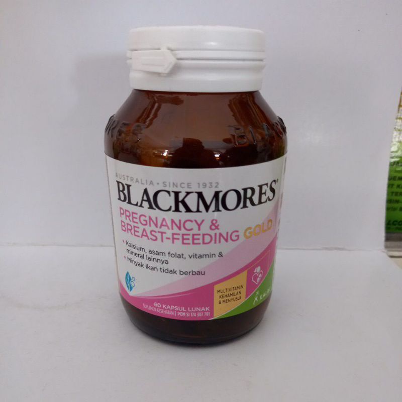 BLACKMORES PREGNANCY BF GOLD / VITAMIN IBU HAMIL