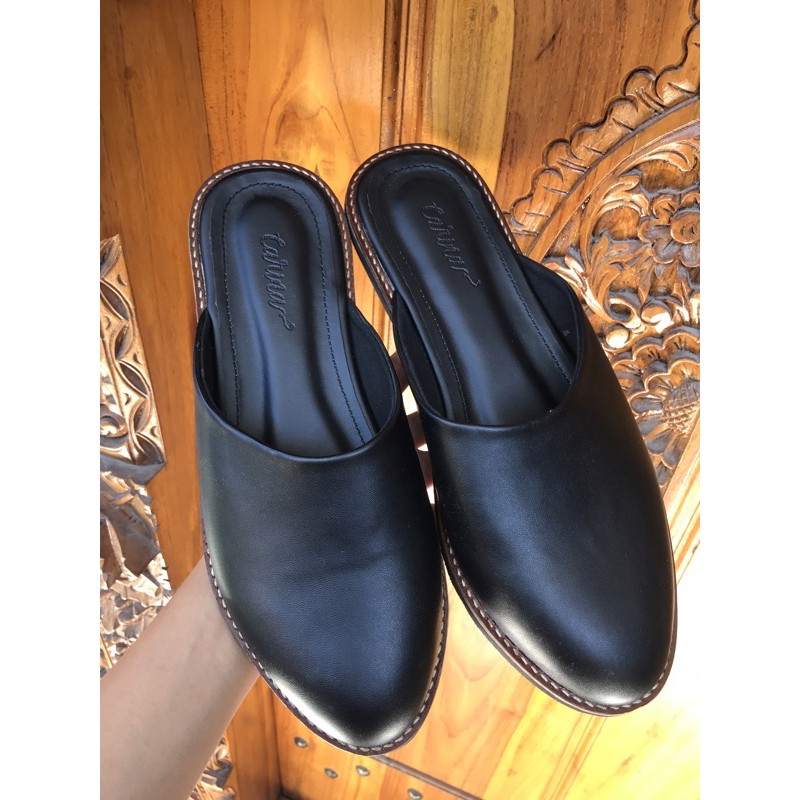 selop cowok | selop pengantin pria premium | selop kulit cowok | sendal selop pria