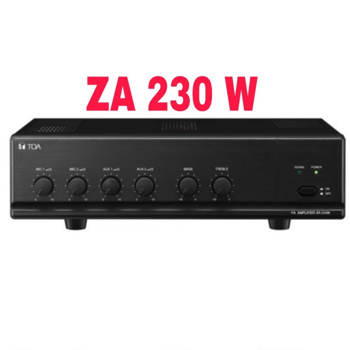 Amplifier TOA ZA-230W / TOA ZA230W/ ZA 230 W 30W