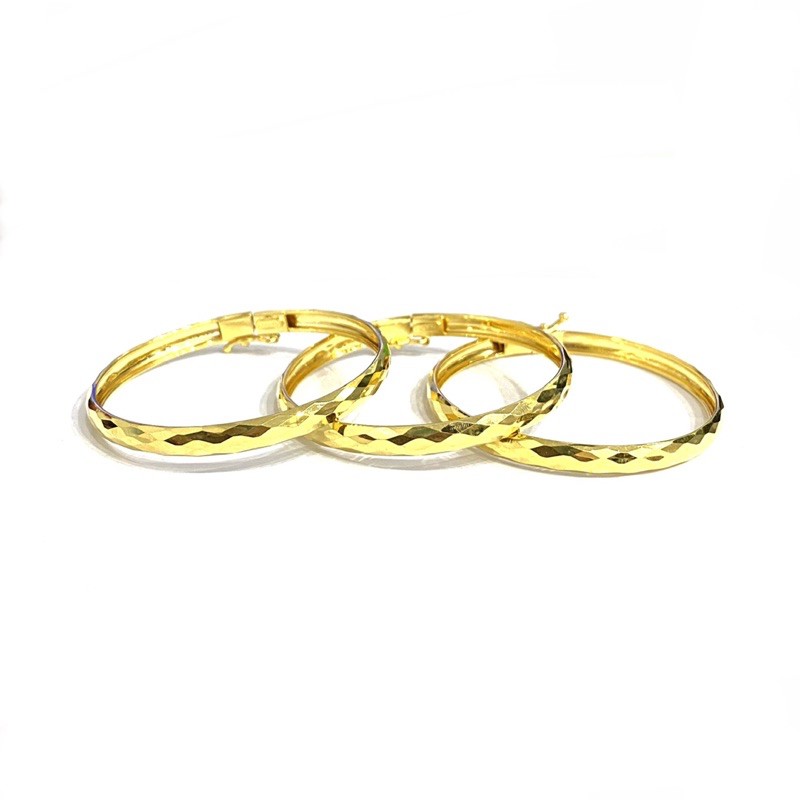 Gelang Anak Bayi Variasi Kaca-kaca Gelang Emas Asli Kadar 700