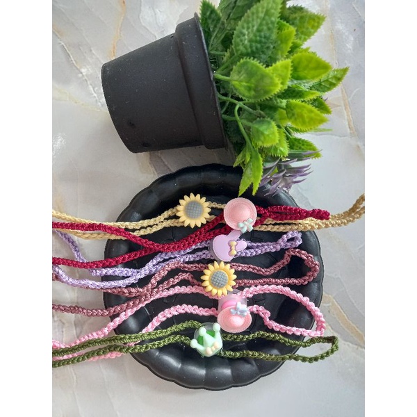 Strap Masker 2 in 1/Strap Masker Hijab/Strap Masker rajut/ Kalung masker