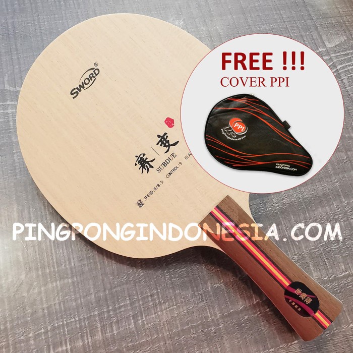 Sword Subdue - Blade Kayu Pingpong Bet Bat Tenis Meja Sub Due - FL