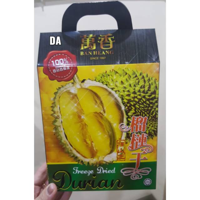 

BANGHENG DURIAN SNEK KERING ORIGINAL MALAYSIA.