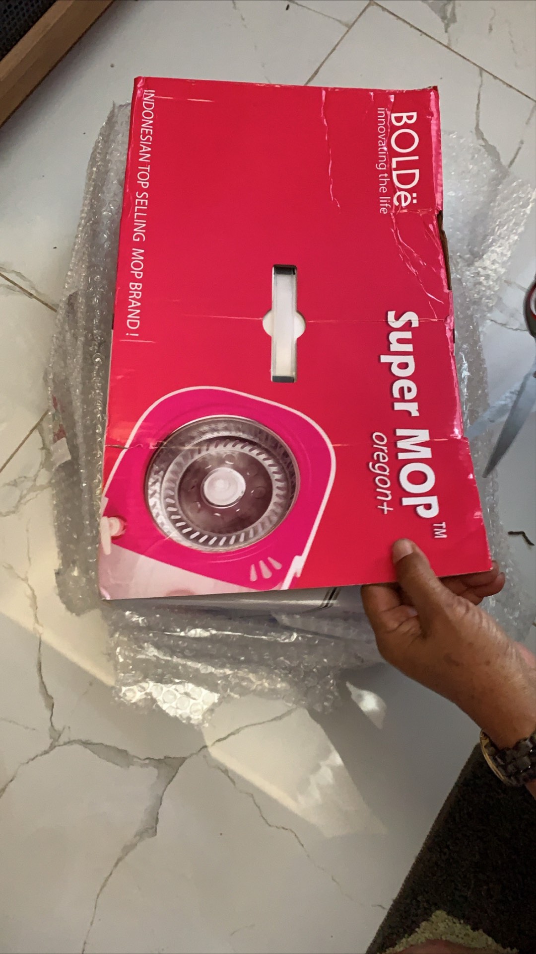 Promo Alat Pel Bolde Super Mop Oregon Series ( Roda + Corong Air + Tempat Pewangi ) Fb92