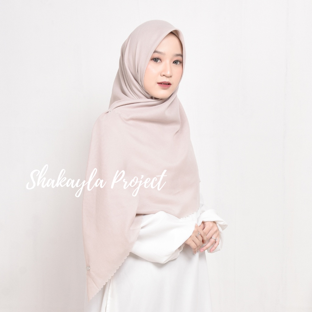 Hijab Segiempat Voal Syari (Jumbo) 130*130 cm